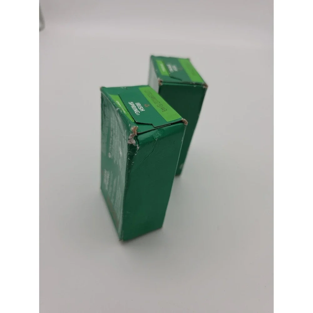 NEW (2 Total) Irish Spring Original Deodorant Bar Soap (2) 4oz